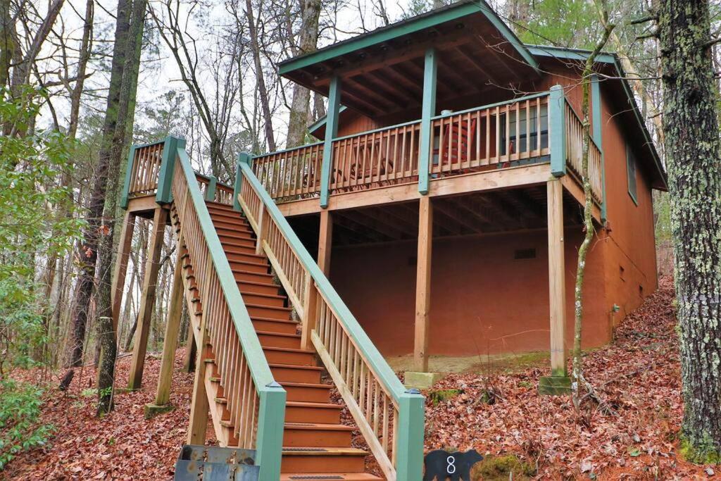 Alpine Mountain Sweetheart Cabin Jacuzzi #8 Helen Luaran gambar
